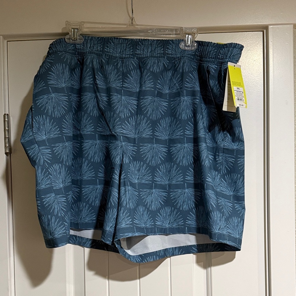 Men's Blue Hybrid Shorts